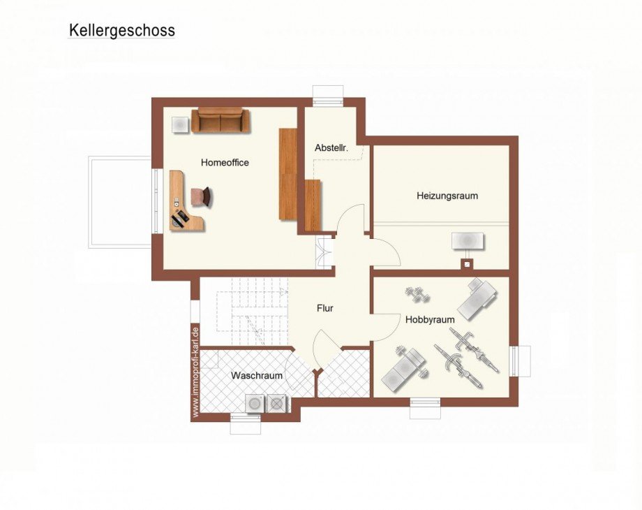 Grundriss KG Einfamilienhaus Wassenberg