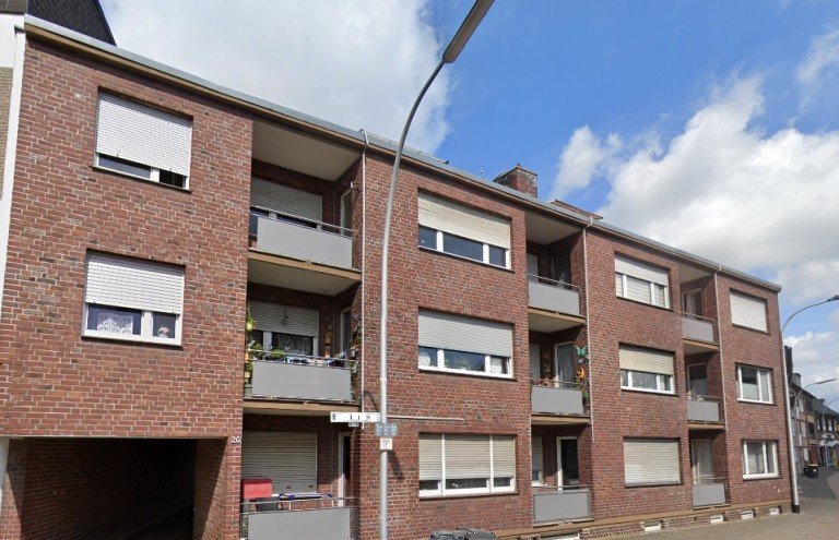 1. Geb�udeansicht Heinsberg Etagenwohnung Heinsberg-Oberbruch: gepflegte Eigentumswohung mit Balkon (vermietet)