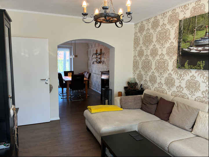 Wohnzimmer Erdgeschosswohnung M�nchengladbach