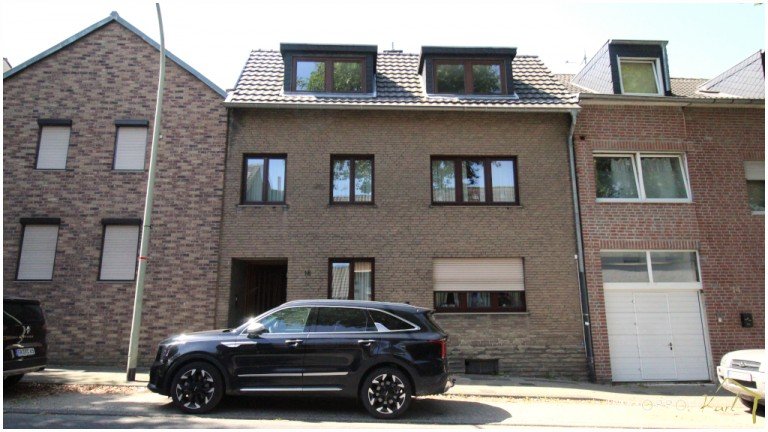 1. Geb�udeansicht vorne �bach-Palenberg Zweifamilienhaus Immoprofi Karl - Zweifamilienhaus in �bach Palenberg