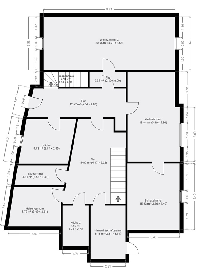Grundriss EG Einfamilienhaus Erkelenz
