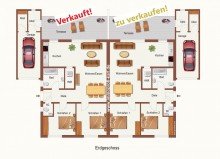 Grundriss Heinsberg-Kirchhoven: Bungalow Neubau - Mit Blick ins Gruene
