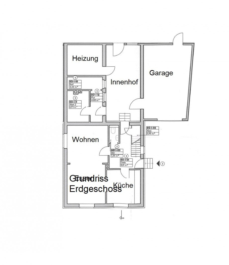 Grundriss EG Renditeobjekt Heinsberg