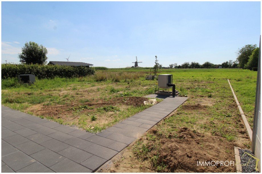 Ausblick Garten Doppelhaush�lfte Waldfeucht
