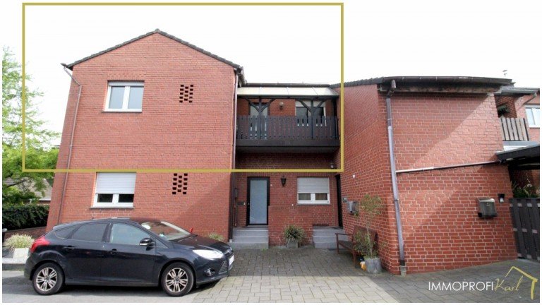 1. Geb�udeansicht hinten Wegberg Etagenwohnung Immoprofi Karl - Grosse Eigentumswohnung mit Gartennutzung in Wegberg