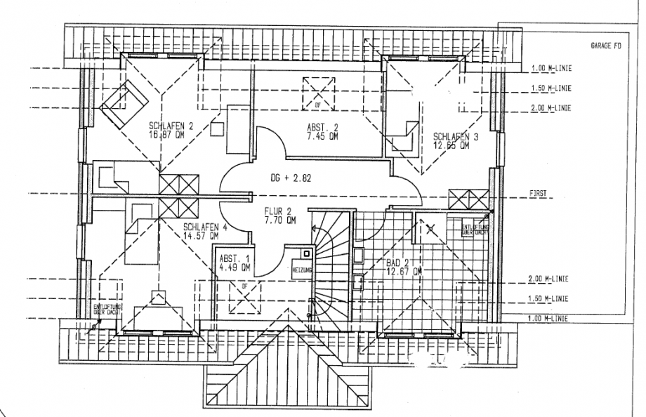 Grundriss OG Einfamilienhaus Wassenberg