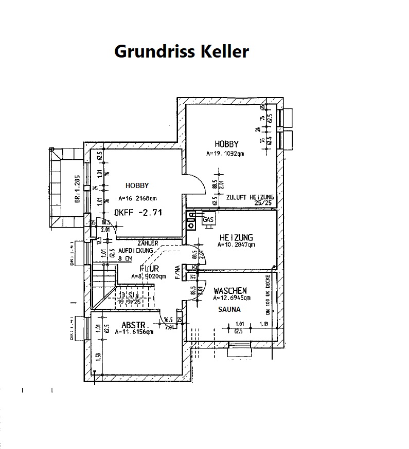 Grundriss KG Einfamilienhaus Heinsberg