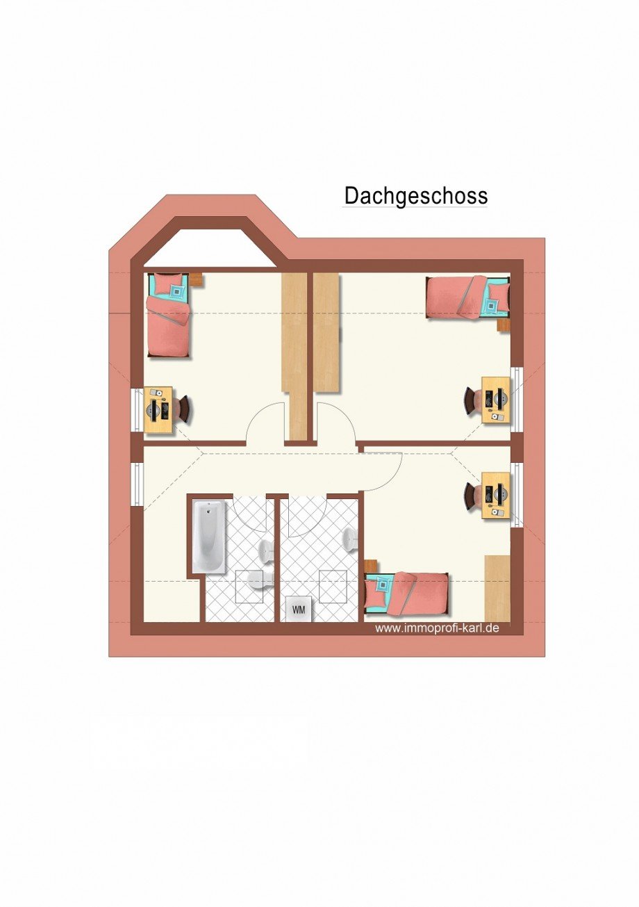 23. Grundriss OG Einfamilienhaus Wassenberg